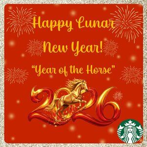 🐴 🧧 Starbucks 👉